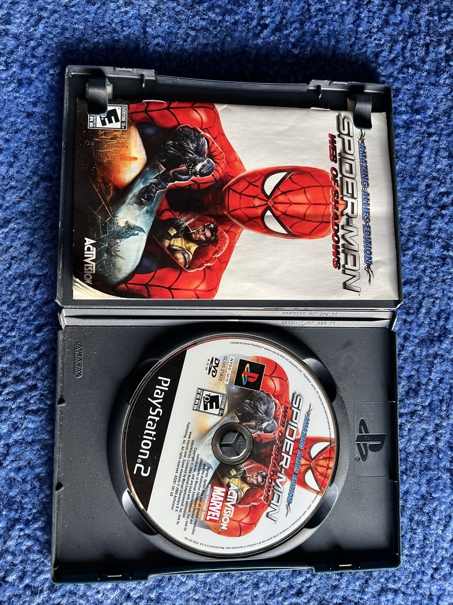 Spider-Man: Web of Shadows (Sony PlayStation 2 PS2, 2008