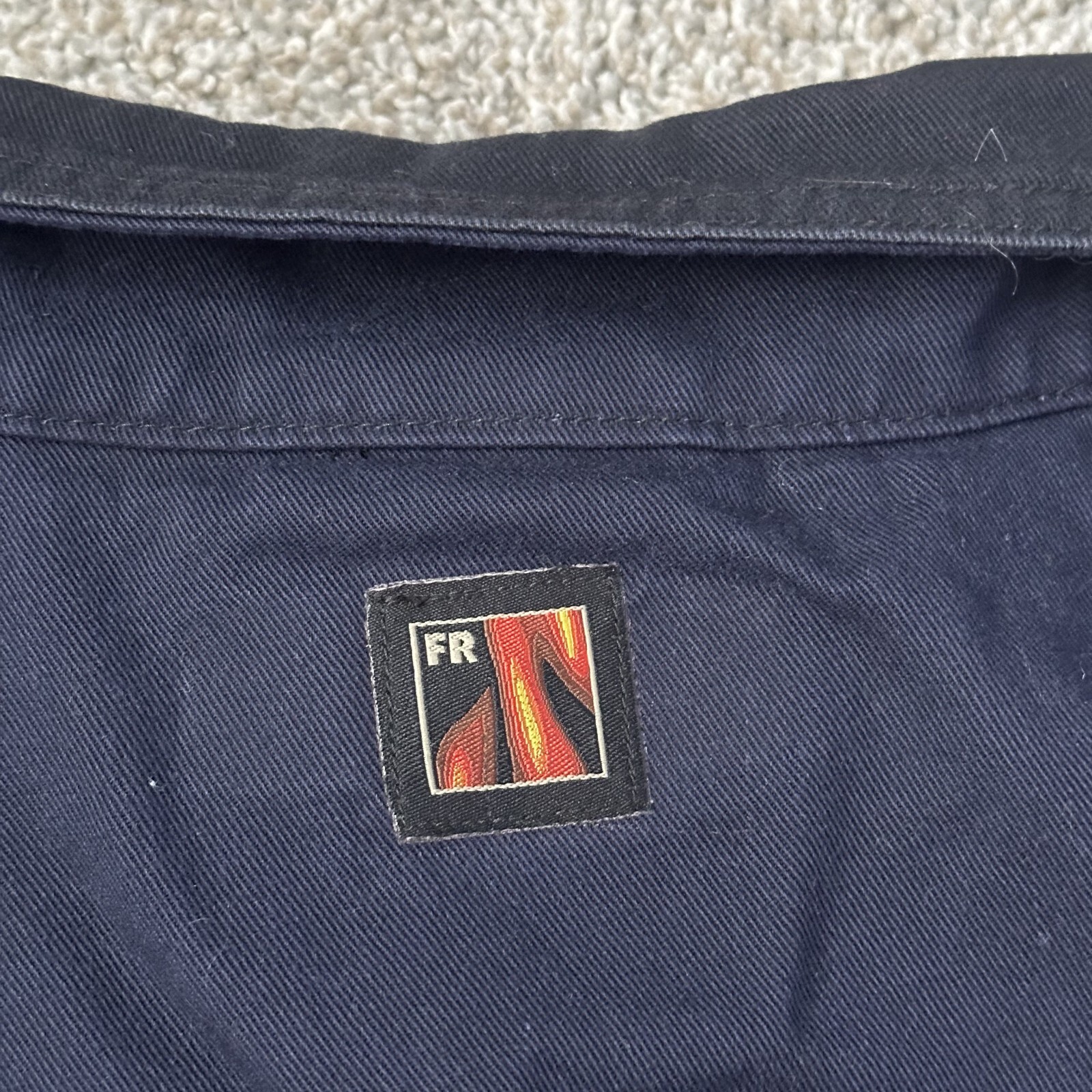 Workrite FR Flame Resistant Full Zip Jacket Navy … - image 13