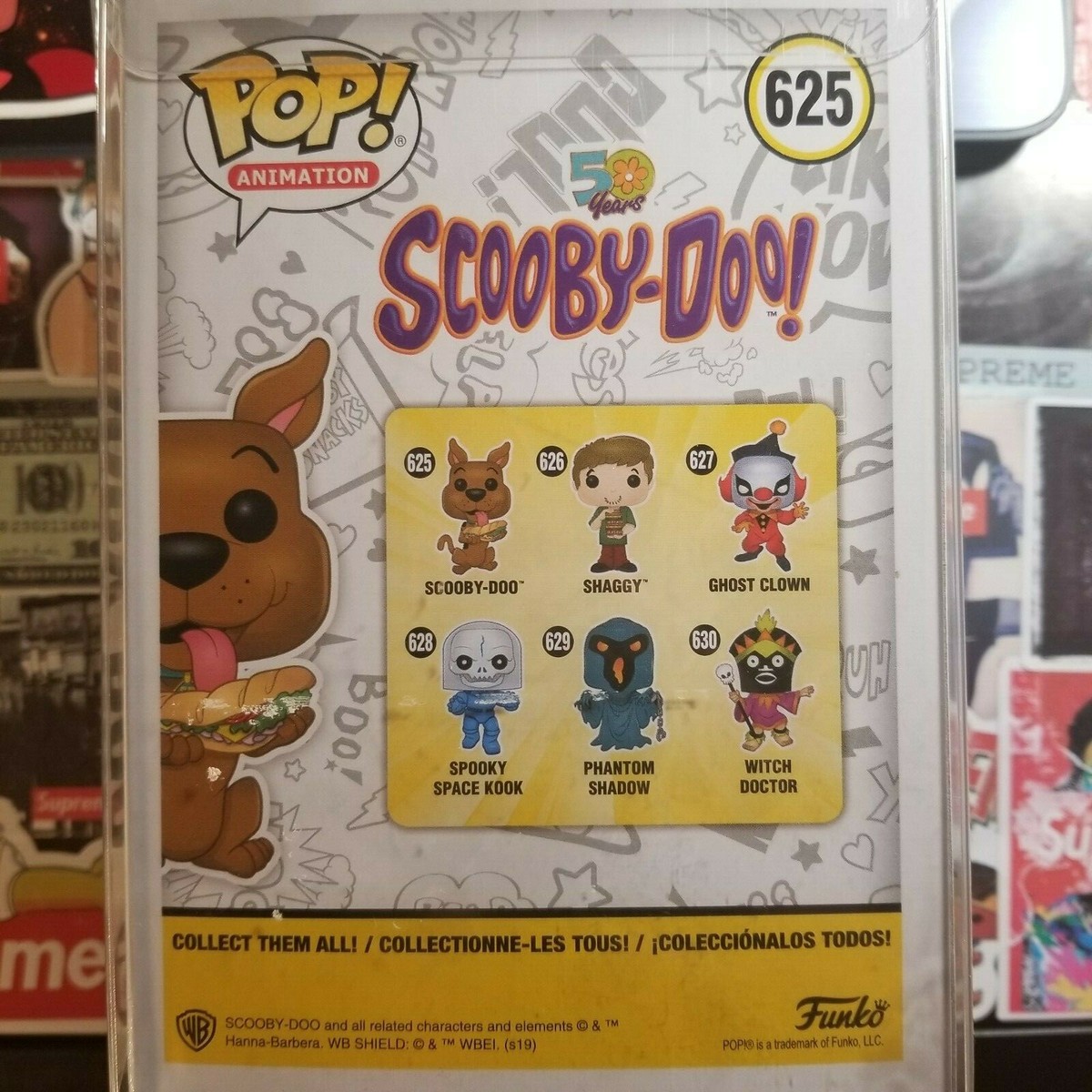 Funko Pop! Animation: Scooby-Doo with Sandwich 50 Years Edition
