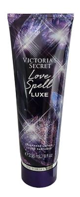 New VICTORIA S SECRET LOVE SPELL LUXE FRAGRANCE BODY LOTION CREAM 8 oz