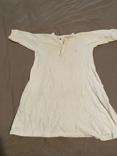Vintage Cotton Infant Nightgown Nightshirt Size Newborn to 6 months