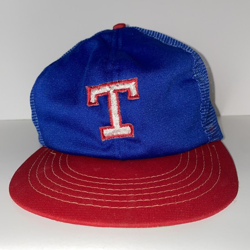 Vintage 80s MLB Texas Rangers Snapback 