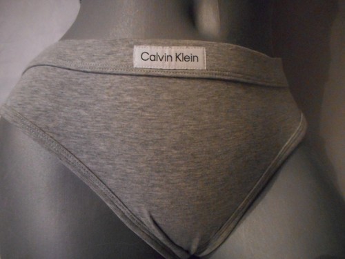 Calvin Klein Women's Gray Bikini Panty MEDIUM - Picture 14 of 24
