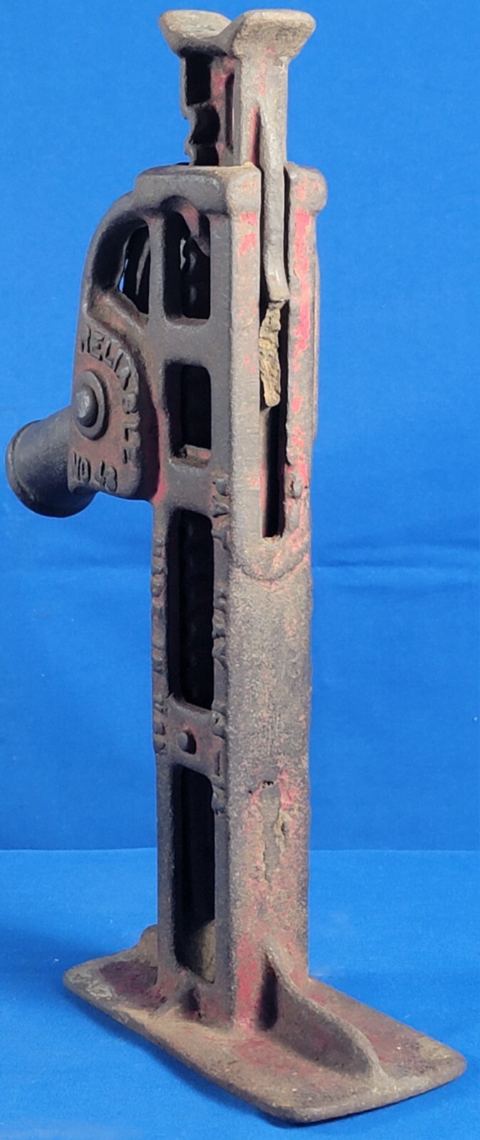 RARE Vintage Antique Elite MFG CO Railroad Barn Jack 42 Simplex Style