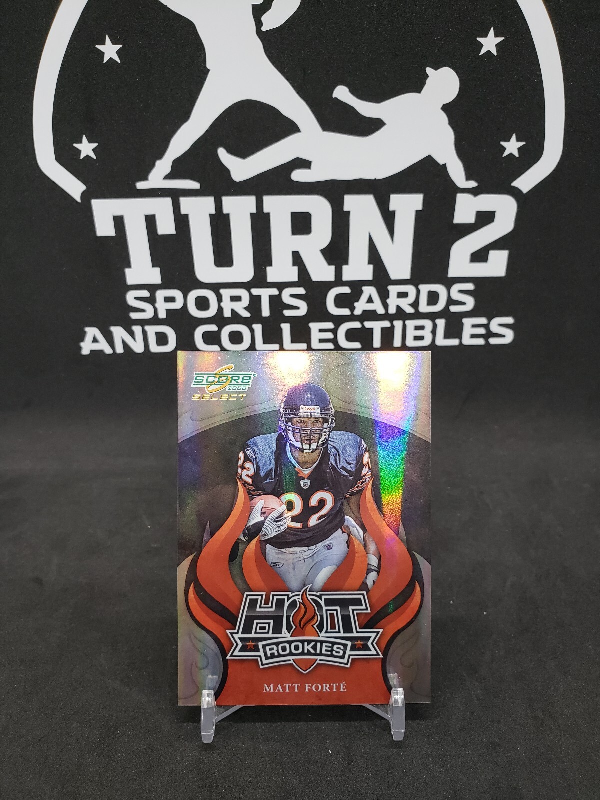 2008 Score Matt Forte RC Select Hot Rookies #131/999 No. HR-21 Chicago Bears