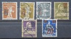 1921 Svizzera serie completa 6V con sovrastampa usata-(as1000