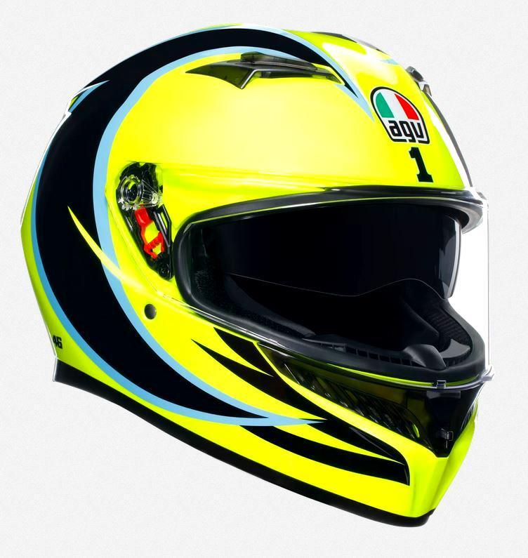 Casco integrale AGV K3 Rossi WT Phillip Island 2005 Taglia S