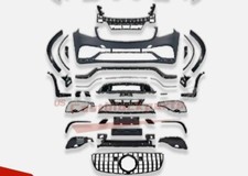 For 2016-2019 Mercedes Benz GLS X166 Facelift GLS63 Front Bumper Body Kit
