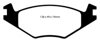 EBC B02 Bremsen Kit Vorne BeläGe Scheiben FüR VW Golf Passat Vento