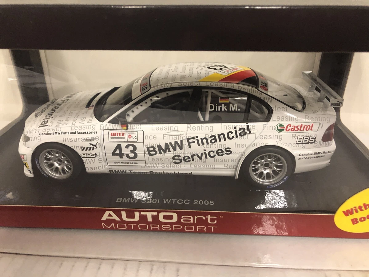 BMW 320i WTCC 2005 plain ミニカー Autoart