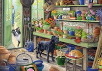Puzzle (500 T.) Der Gartenschuppen (Otter House) Neu/Ovp