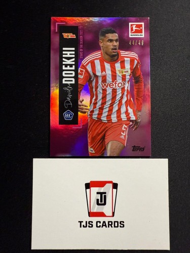 Danilho Doekhi - Rookie Purple /49 - TOPPS Bundesliga Stars Of The Season 2022/2