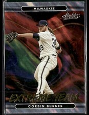 2022 Panini Absolute #ET-9 Corbin Burnes Extreme Team Baseball Card 0101D