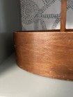 Bentwood oval basket with swing handle in Shaker style — photo 3