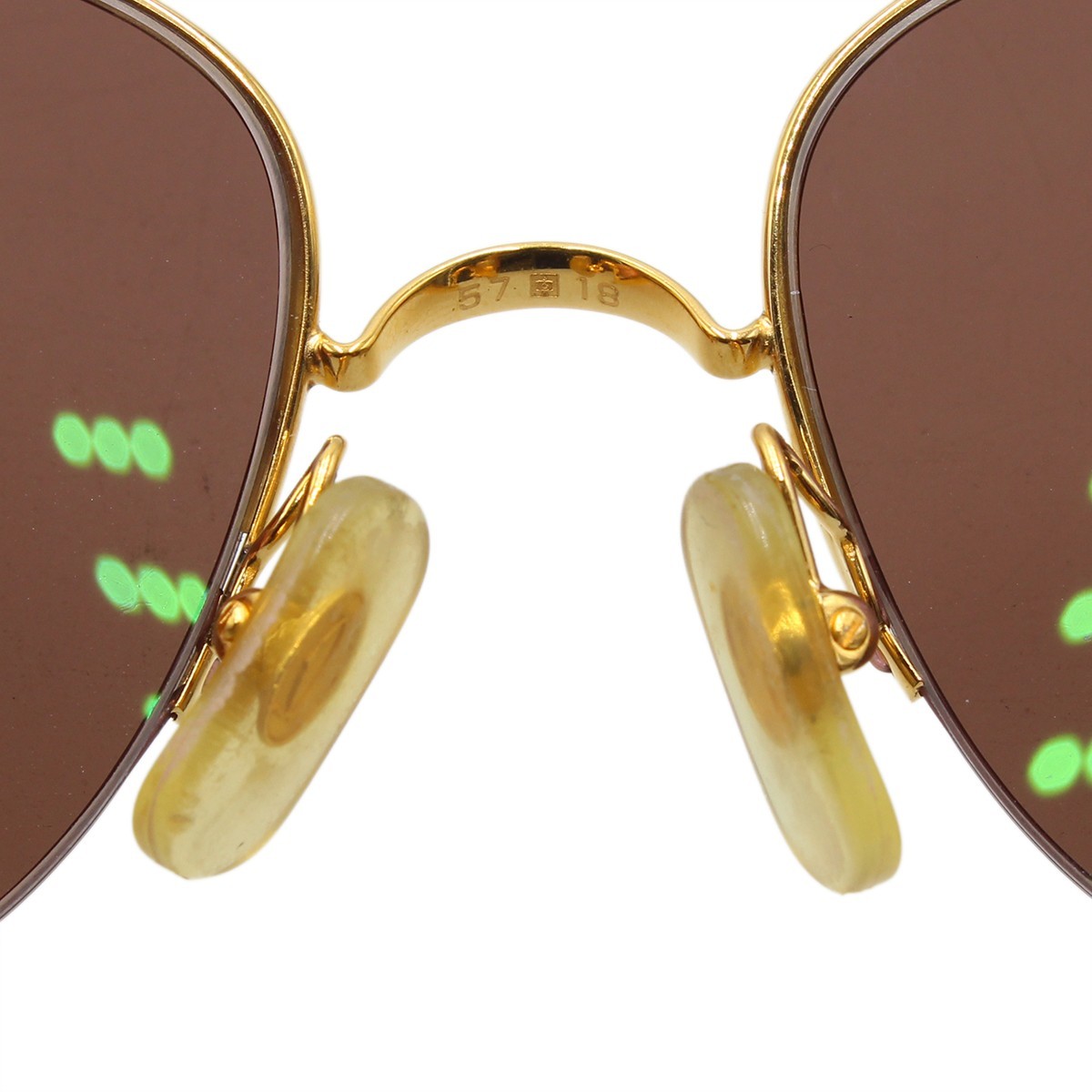 Cartier Trinity Sunglasses Eyeglasses 57/18 145 Gold 