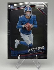 Panini 2025 Prizm Jaxson Dart Rookie #332 New York Giants NFL Football Base