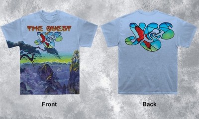 New Yes progressive rock music The Quest  S-6XL 3D T-shirt MO972
