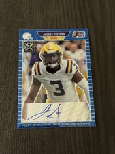 2021 Leaf Pro Set Metal 1989 Blue Wave Auto /50 #PA-JS1 JACOBY STEVENS Rookie RC