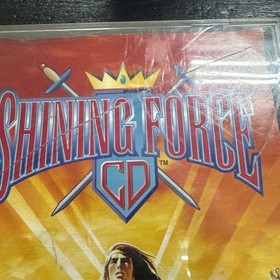 Shining Force CD Sega CD Complete With Damaged Manual And Case With Foam