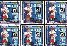 2025 Panini Donruss NFL Mega Box LOT OF 6 | Factory Sealed | Downtown Chase