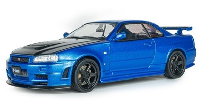 SOLIDO,NISSAN Skyline GT-R Z-Tune 1998 Bayside Blue, 1/43, SOL4318202