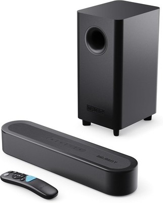 MAJORITY 2.1 Soundbar mit Subwoofer 140W Dolby Audio Bluetooth 5.3 HDMI eARC