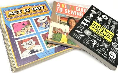 Home School Book Lot Theater Science Sewing Books How To Activities Book Staging