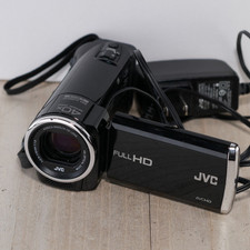 JVC HD EVERIO GZ-HM35 Digital HD Camcorder Black GOOD/TESTED