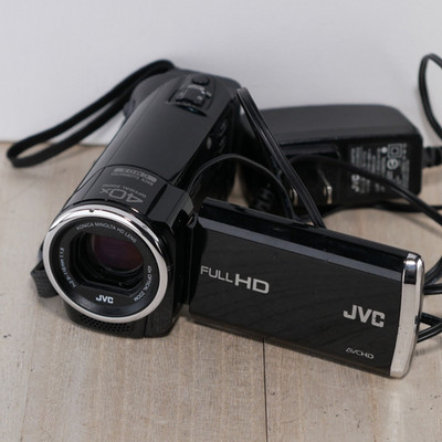 JVC HD EVERIO GZ-HM35 Digital HD Camcorder Black *GOOD/TESTED*