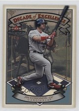 2005 Fleer Platinum Decade of Excellence Jim Edmonds #17DE 0q3