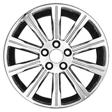 18x9 10 Spoke Refurbished Aluminum Wheel Painted Light Hypersilver 560-97241