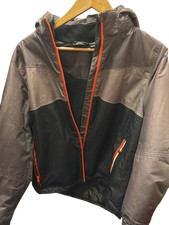 Crivit Grey & Black Windbreaker Jacket - Size 146/152cm (10-12yrs)