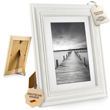 Cadre Photo En Bois Collage Blanc Cadre Stockholm Affiche 50x70 A4 Antique 30x40