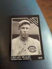GREASY NEALE  1992 CONLON COLLECTION THE SPORTING NEWS TWO SPORTS #401