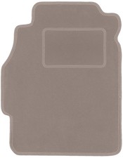 Fahrermatte Fußmatten Automatten Velours Beige für Honda Civic VI 1995-2001