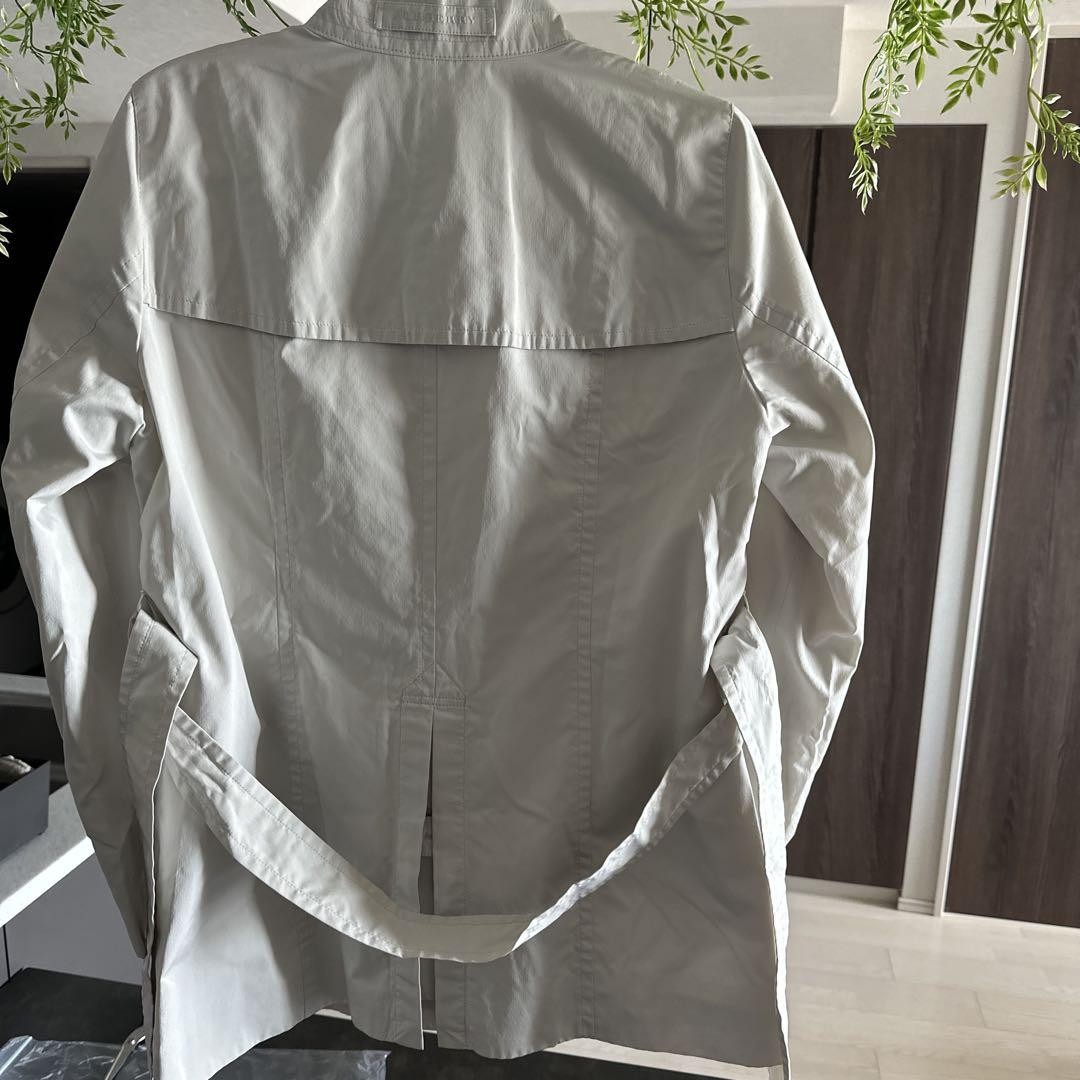 Burberry Trench Coat Outerwear With Front Buttons White Size 44 For Women thumbnail 8
