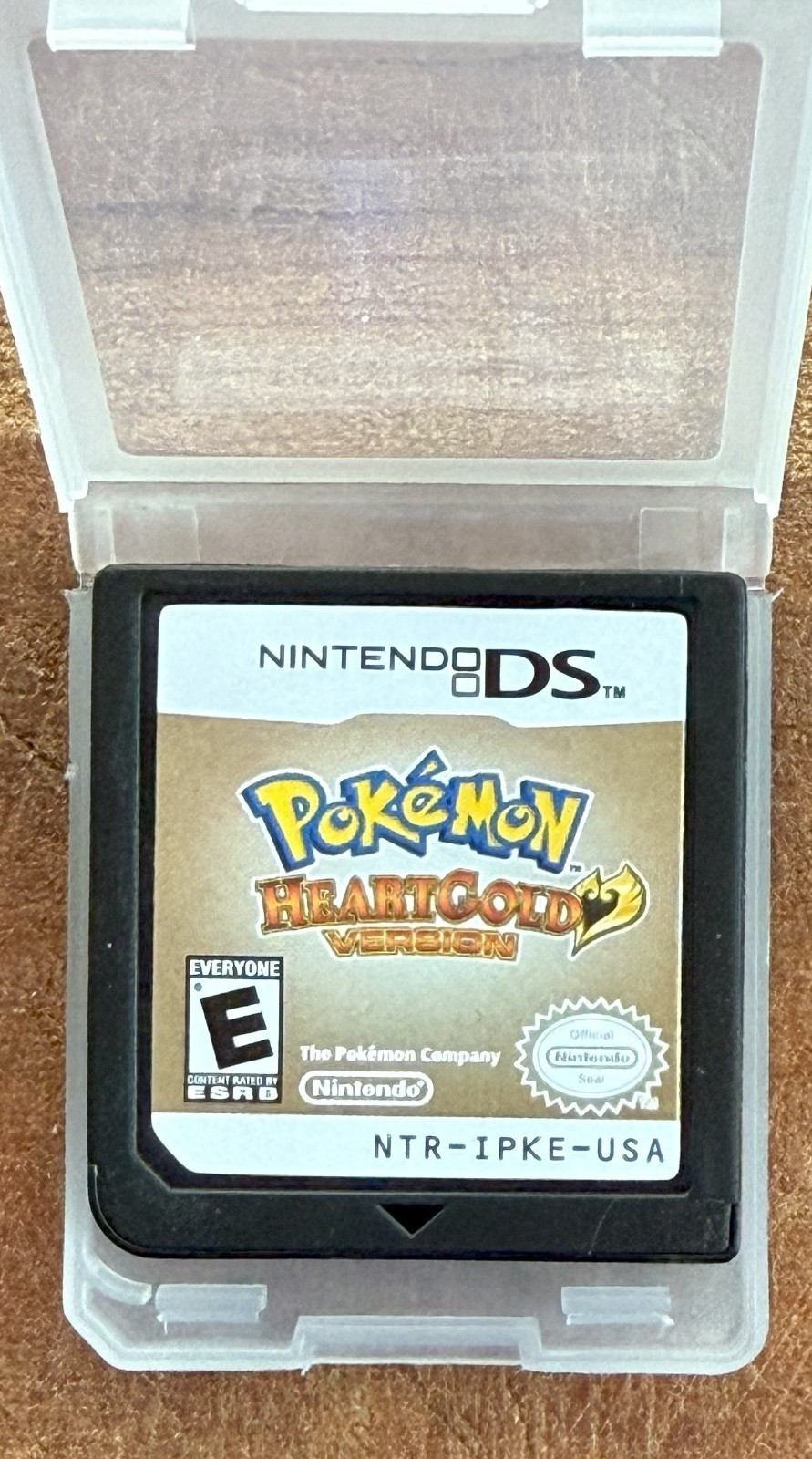 Pokemon HeartGold Cartridge - Tested and Working - Saves Properly