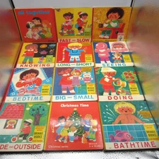 Lot of 12 Vintage Brimax Board Books 1973-1983