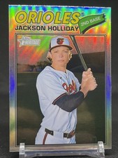 Jackson Holliday 2026 Topps Heritage #218 Chrome Refractor SP Baltimore Orioles
