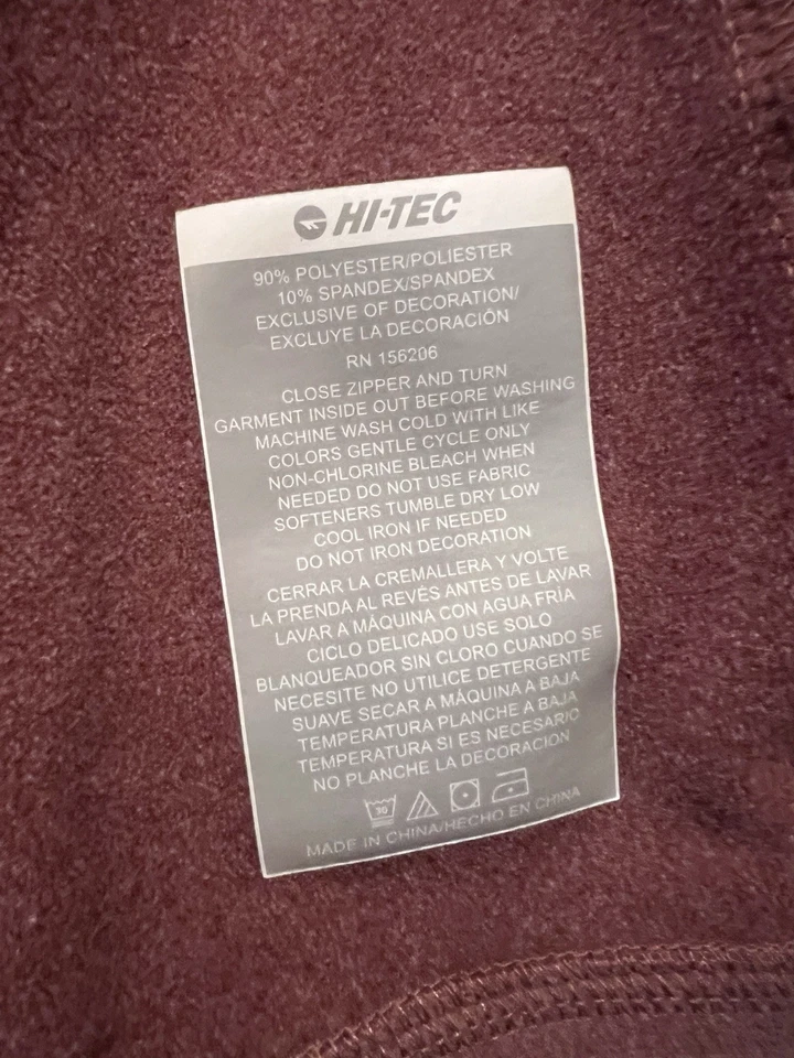 Hi Tec Mauve Zip Up Jacket - Image 3 of 4