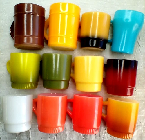 AH Fire King Glass Cups/Mugs "Your Choice" Many Styles & Colors Vintage