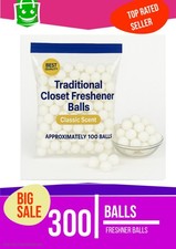300 Balls Fresh Storage Balls for Toilets, Bathrooms and Wardrobe Use