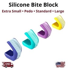 LogiBloc Dental Bite Block Mouth Prop XS/Pedo/Standard/Large Silicone Stabilizer