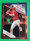 2018 Panini Donruss Elite Series Blue 168/249 Mike Trout #ES8 LOS ANGELES ANGELS
