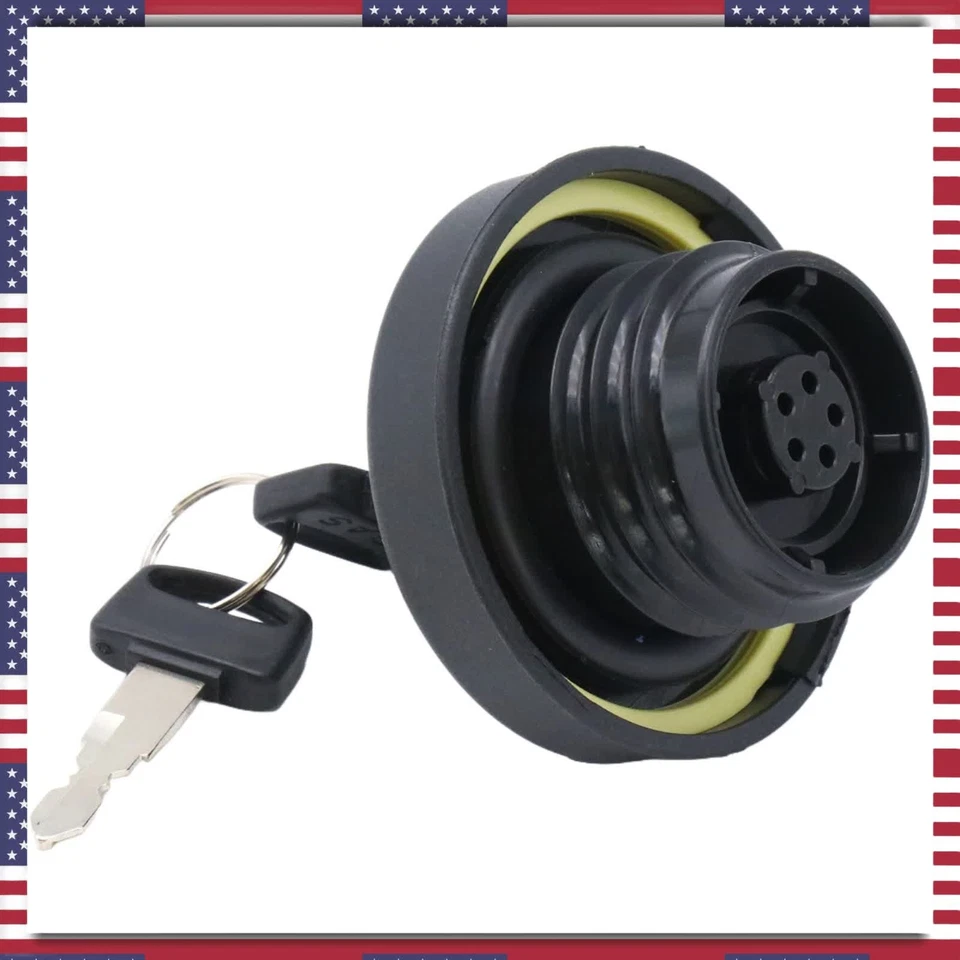 For Chevrolet S10 Caprice Corvette Blazer LOCKING Gas Cap Fuel Tank & Key MGC791 - Image 2 of 4