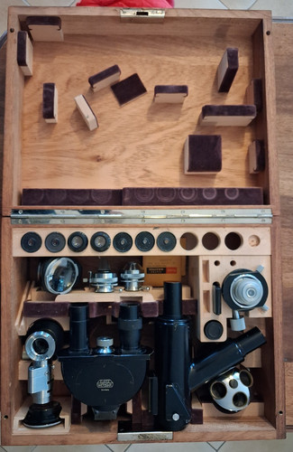 leitz Ortholux microscope