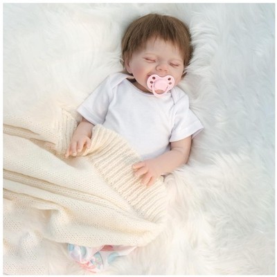 Soft Vinyl Silicone Reborn Baby Doll in Big Butterfly