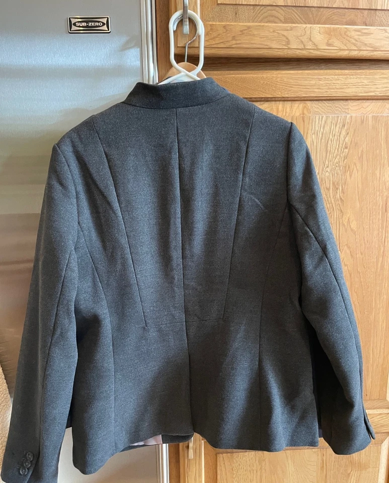 BANANA REPUBLIC Soft Wool-Like Lined Blazer - Size 12 Womens - Image 3 of 3