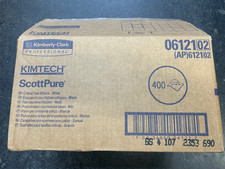 KIMTECH Scott Pure 400 Critical Task Wipers White 6121 0612102 KIMBERLY CLARK