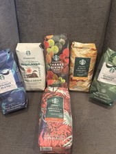 Starbucks Whole Bean Coffee Bundle (6 Bags) - Ethiopia Highlands, Blonde, MORE!!